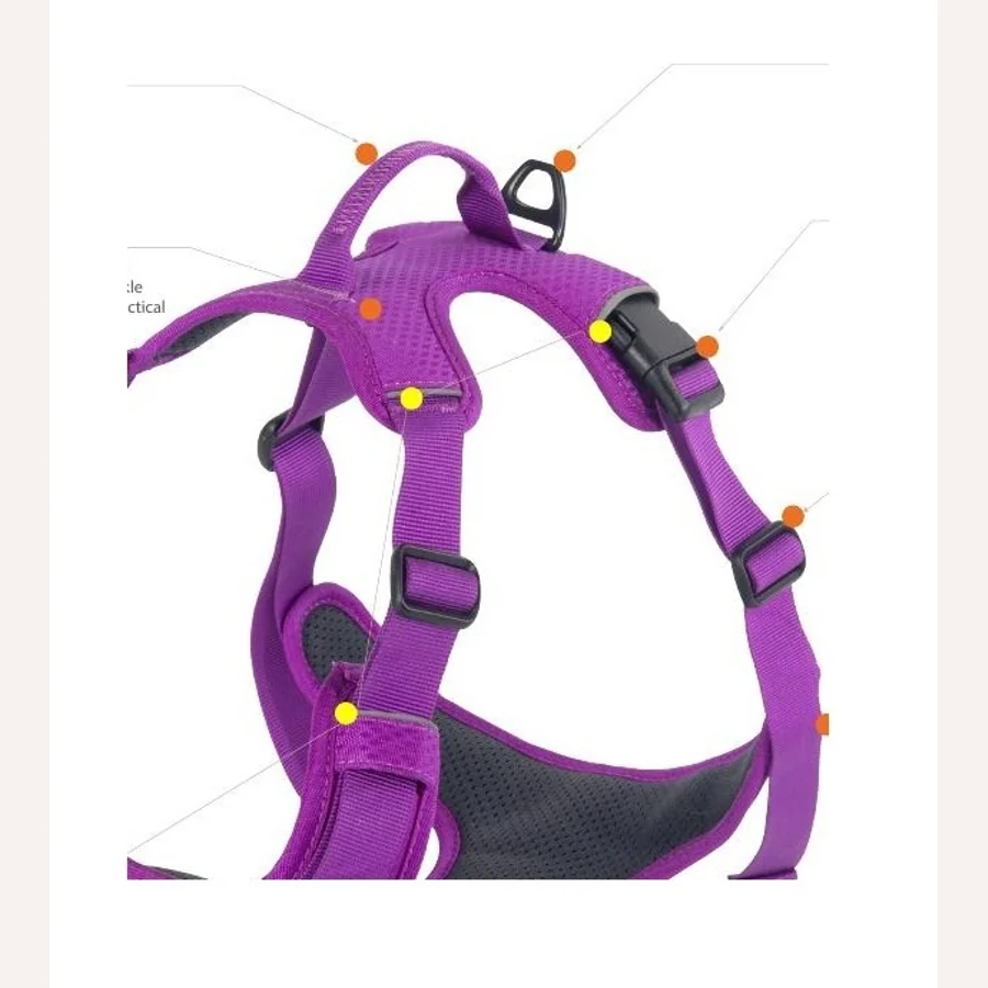 HR-03 Padded Wrap Dog Harness